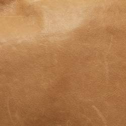 Pre Owned Lanvin Tan Leather Happy Shoulder Bag