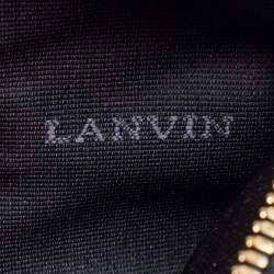 Pre Owned Lanvin Yellow Leather Mini Journee Tote