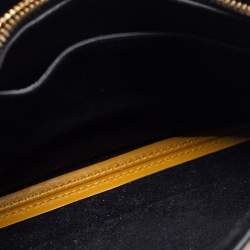 Pre Owned Lanvin Yellow Leather Mini Journee Tote