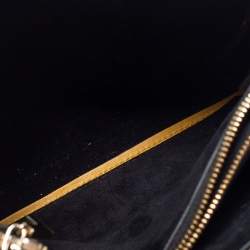 Pre Owned Lanvin Yellow Leather Mini Journee Tote