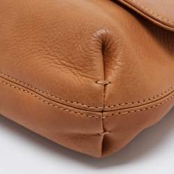 Pre Owned Lanvin Brown Leather Happy Shoulder Bag