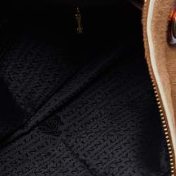 Pre Owned Lanvin Brown Calf Hair and Leather Amalia Shoulder Bag