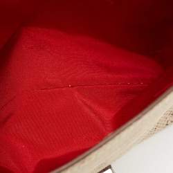 Pre Owned Lanvin Tri Color Lizard/Snake Embossed Leather and Suede Medium Happy Shoulder Bag