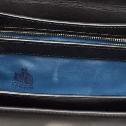 Pre Owned Lanvin Black Leather Mini Jiji Studded Crossbody Bag