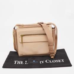 Pre Owned Lanvin Old Rose Patent Leather Padam Flap Bag