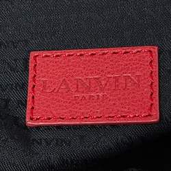 Lanvin Multicolor Printed Nylon Duffle Bag