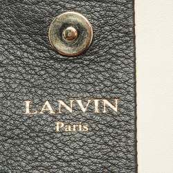 Pre Owned Lanvin Tricolor Leather Sac De Ville Crossbody Bag