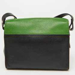 Pre Owned Lanvin Tricolor Leather Sac De Ville Crossbody Bag