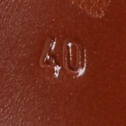 Pre Owned Lanvin Size 40 Black/Green Fabric and Leather Pumps