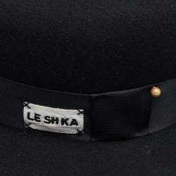 مملوكة مسبقًا قبعة كنوطيه لِي ش كا سوداء من اللباد صغيرة