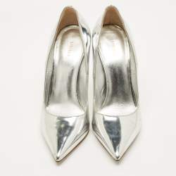 مملوكة مسبقًا حذاء كعب عالي لي سيلا سويد بيج بمقدمة مدببة مقاس 41