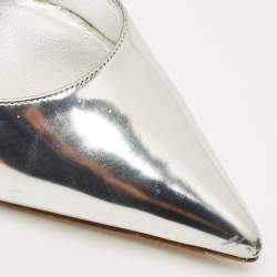 مملوكة مسبقًا حذاء كعب عالي لي سيلا سويد بيج بمقدمة مدببة مقاس 41