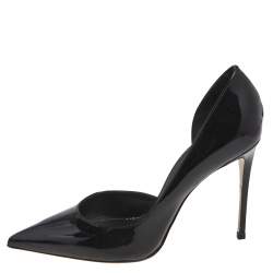Pre Owned Le Silla Black Patent Leather Eva Pumps Size 37