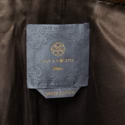 Pre Owned Lily Violette Brown Mink Fur Coat M