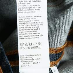 مملوكة مسبقًا Loewe Blue Denim Fisherman Turn-Up Jacket M