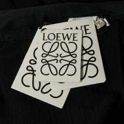 Pre Owned Loewe X Paula's Ibiza Black Cotton Balloon Drop-Crotch Trousers S