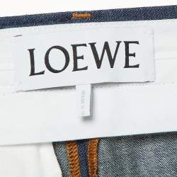 Pre Owned Loewe Blue Denim Tailored Jeans S/Waist 29"