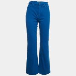 Loewe Blue Denim Twisted Leg Jeans M Waist 27"