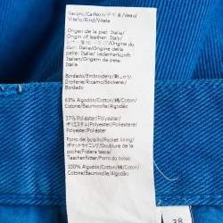 Loewe Blue Denim Twisted Leg Jeans M Waist 27"