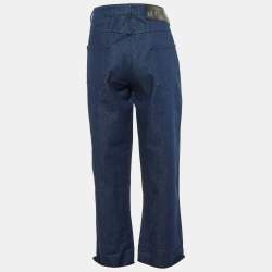 Pre Owned Loewe Blue Denim Fisherman Cuffed Jeans XXL/Waist 37"