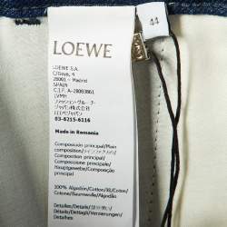 Pre Owned Loewe Blue Denim Fisherman Cuffed Jeans XXL/Waist 37"