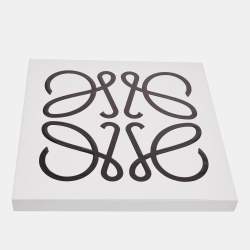 Pre Owned Loewe Grey Jersey Knit Embroidered Long Sleeve T-Shirt S