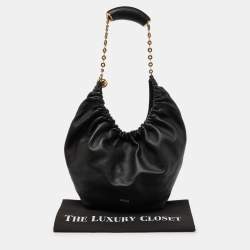 Loewe Black Leather Medium Squeeze Bag