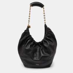 Loewe Black Leather Medium Squeeze Bag