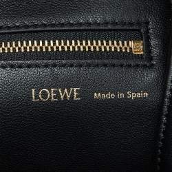 Loewe Black Leather Medium Squeeze Bag