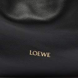 Loewe Black Leather Medium Squeeze Bag