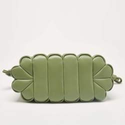 Loewe Rosemary Leather Ondas Flamenco Knot Shoulder Bag