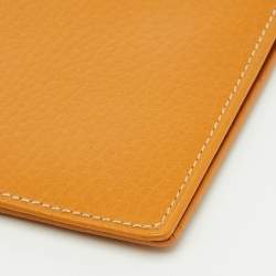 Pre Owned Loewe Brown Leather Anagram Long Wallet