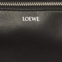 مملوكة مسبقًا حقيبة مكياج لويفي بازل جلد أسود