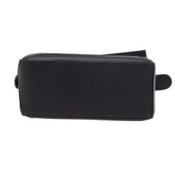 Loewe Black Leather Mini Puzzle Top Handle Bag