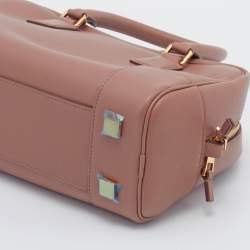 Pre Owned Loewe Old Rose Leather Amazona 23 Satchel