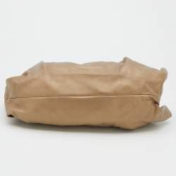 Loewe Metallic Gold Leather Aire Hobo
