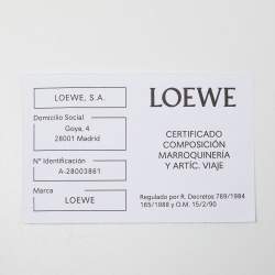 Loewe Tan Leather Small Sailor Drawstring Bag