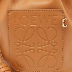 Loewe Tan Leather Small Sailor Drawstring Bag