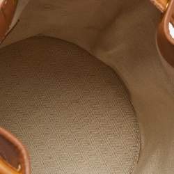 Loewe Tan Leather Small Sailor Drawstring Bag