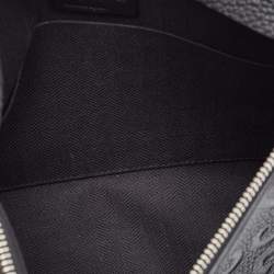 Pre Owned Loewe Black Leather Anagram T Pouch