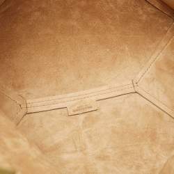 Pre Owned حقيبة يد توتس لويفي جلد أخضر متوسطة 