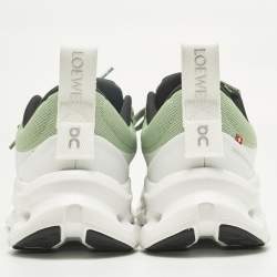 Pre Owned Loewe x On Green/White Fabric Cloudtilt 2 Sneakers Size 39