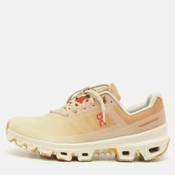 مملوكة مسبقًا Loewe X On Cloudventure Size 37 Yellow Canvas Lace Up Sneakers