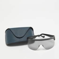 Loewe Black/Grey D Frame Mask Shield Sunglasses