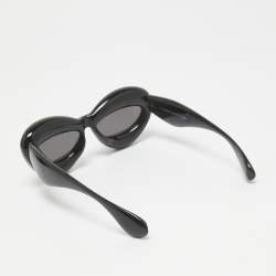 Loewe Black Acetate LW400971Inflated Cat Eye Sunglasses