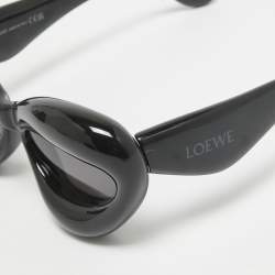 Loewe Black Acetate LW400971Inflated Cat Eye Sunglasses