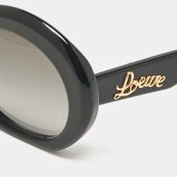 Loewe Black/Grey Gradient LW40077I Oval Sunglasses