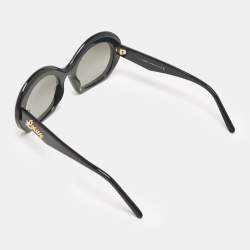Loewe Black/Grey Gradient LW40077I Oval Sunglasses