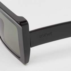 Pre Owned Loewe Black LW40018I Square Sunglasses