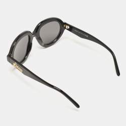 Loewe Black LW40105l Frame Oval Sunglasses